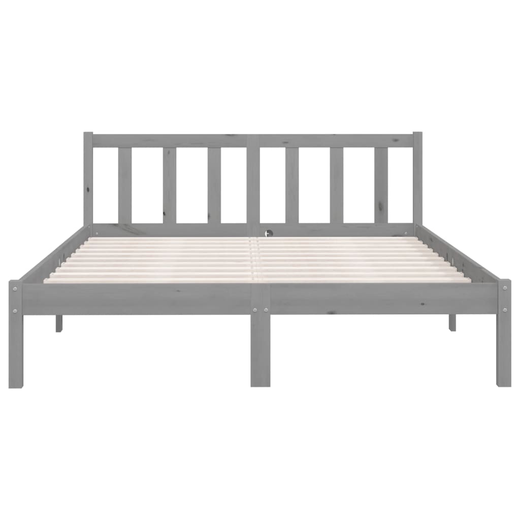 Bed Frame Solid Pinewood 160x200 cm , Furniture -> Beds & Accessories -> Beds & Bed Frames , Beds & Accessories -,Beds & Bed Frames,Durable,eligant,Furniture -,Home & Garden -,Modern Design,new-305021