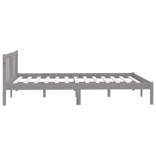 Bed Frame Solid Pinewood 160x200 cm , Furniture -> Beds & Accessories -> Beds & Bed Frames , Beds & Accessories -,Beds & Bed Frames,Durable,eligant,Furniture -,Home & Garden -,Modern Design,new-305021