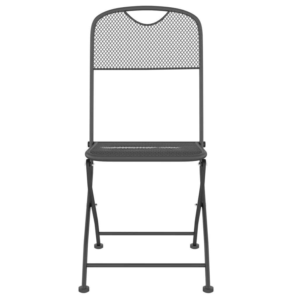 Folding Garden Chairs 2 pcs Expanded Metal Mesh , Furniture -> Outdoor Furniture -> Outdoor Seating -> Outdoor Chairs , Chairs -,Decor -,Durable,eligant,Furniture -,Home & Garden -,Modern Design,new-305021,Outdoor Chairs,Outdoor Furniture -,Outdoor Furnit