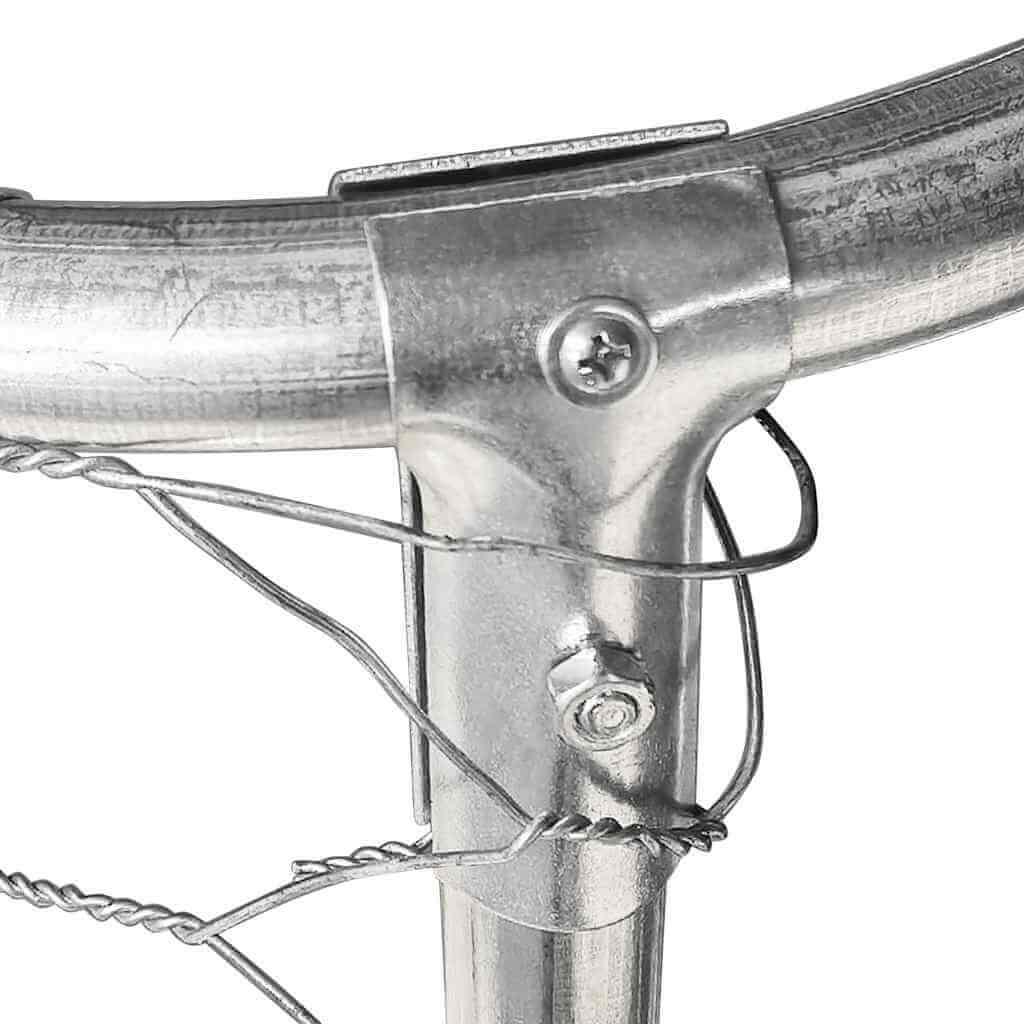 VidaXL Outdoor Dog Kennel with Roof 600x200x150 cm