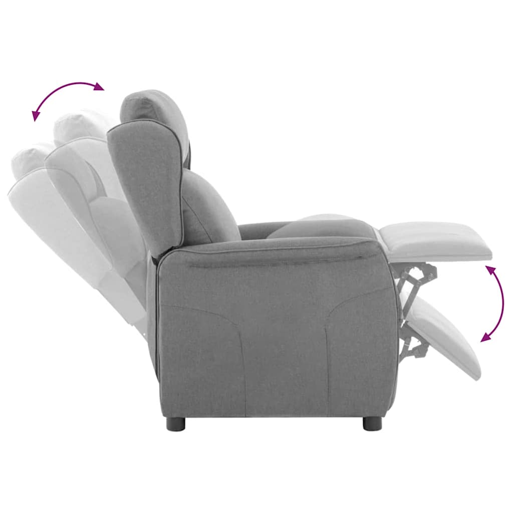 Recliner Chair   Polyester in Dubai showcasing adjustable reclining features for ultimate comfort.