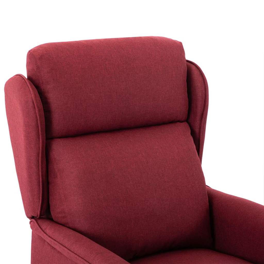 Recliner Chair Wine   Polyester