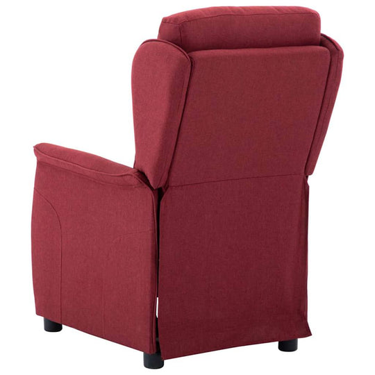 Recliner Chair Wine   Polyester