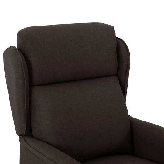 Recliner Chair Dark   Polyester