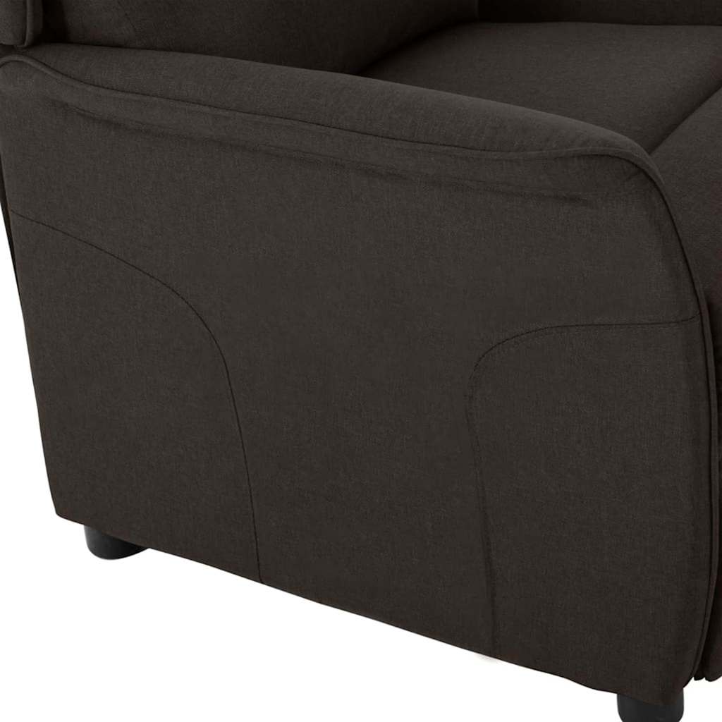 Recliner Chair Dark   Polyester