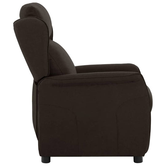 Recliner Chair Dark   Polyester