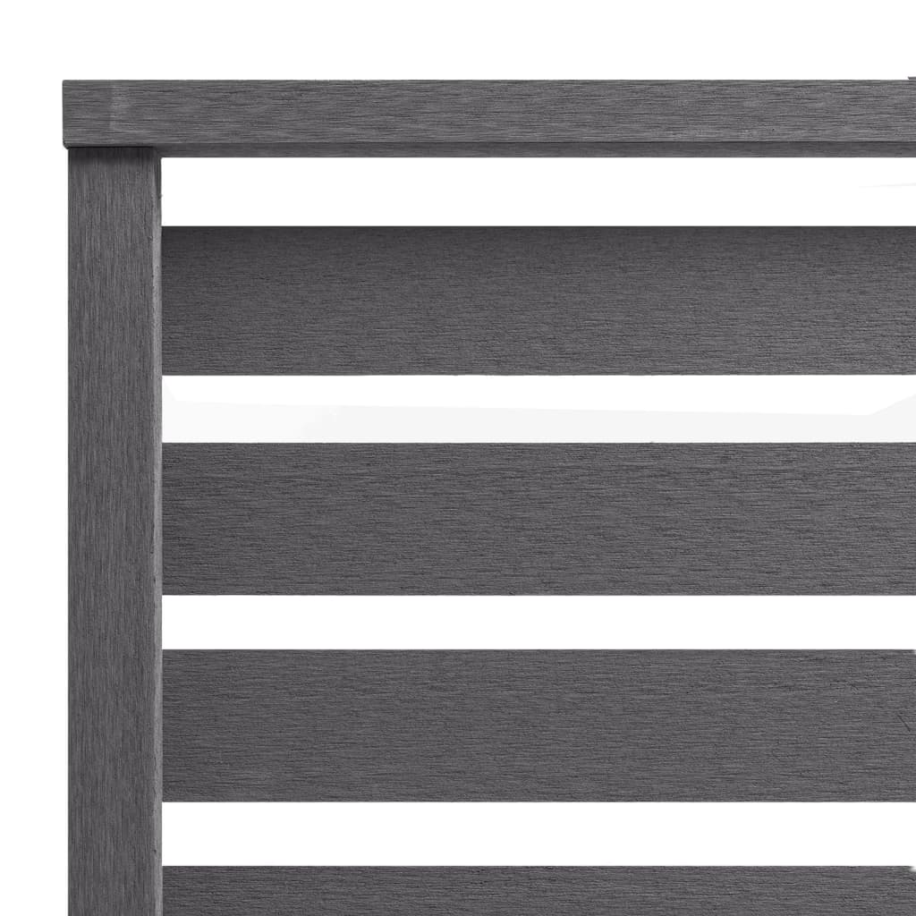 Fence Panel WPC 180x180 cm Grey