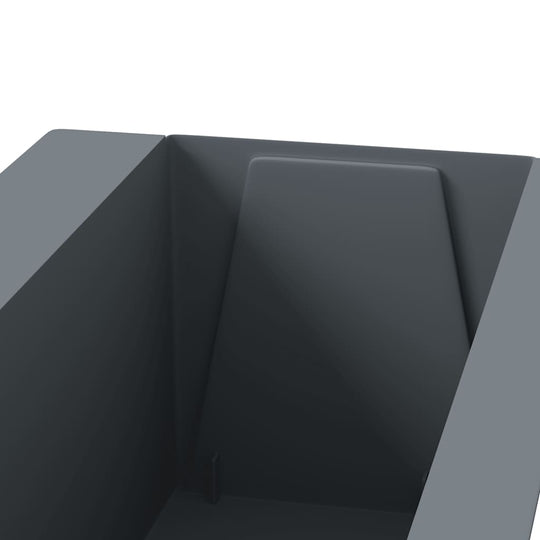 Flower Boxes for Euro Pallets 12 pcs  36x13.5x9.5 cm PP