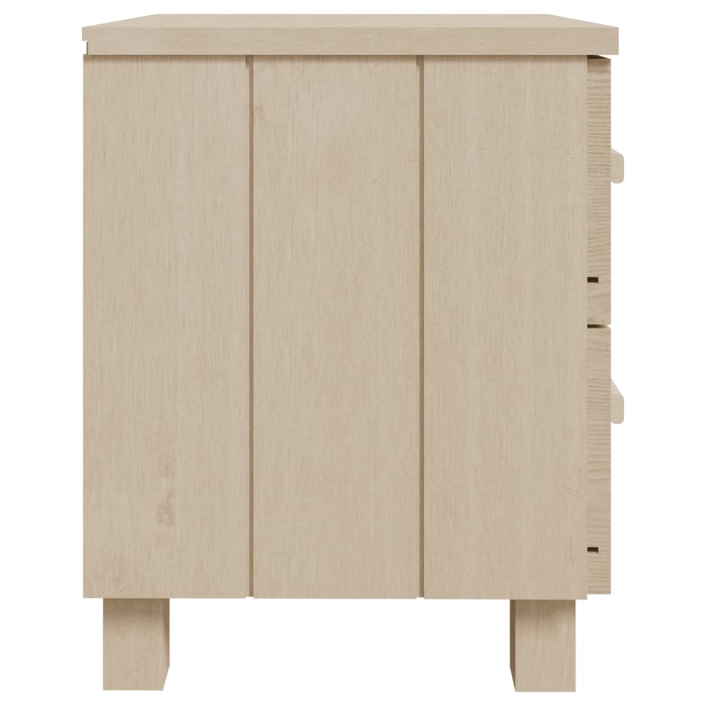 Bedside Cabinet HAMAR Honey 40x35x44.5cm Solid Pinewood , Furniture -> Tables -> Bedside Tables , Bedside Tables,Durable,eligant,Furniture -,Home & Garden -,Modern Design,new-305021,Tables -,Wooden Furniture