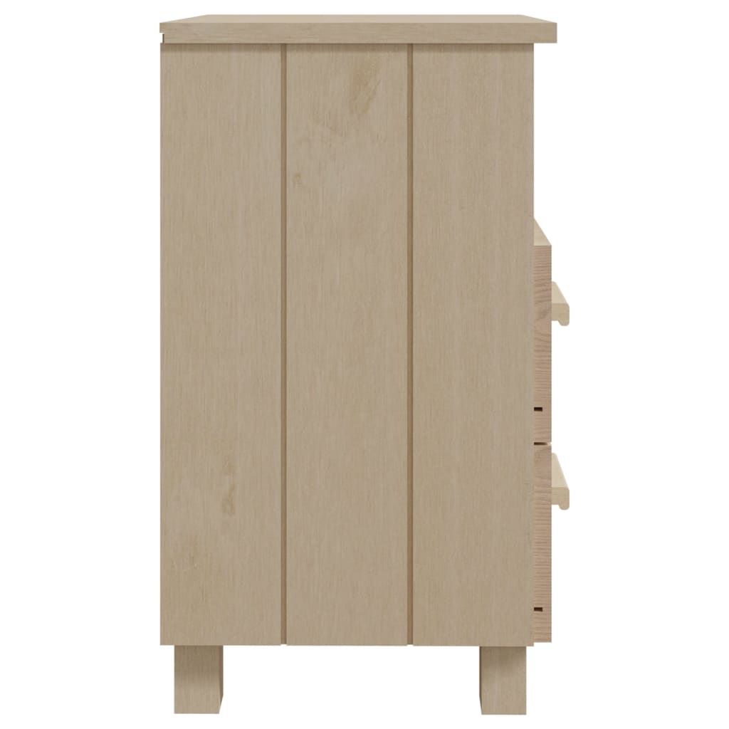 Bedside Cabinet HAMAR Honey 40x35x62 cm Solid Wood Pine , Furniture -> Tables -> Bedside Tables , Bedside Tables,Durable,eligant,Furniture -,Home & Garden -,Modern Design,new-305021,Tables -,Wooden Furniture