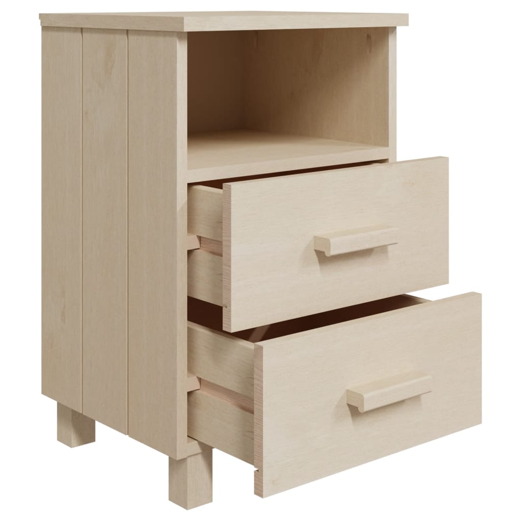 Bedside Cabinet HAMAR Honey 40x35x62 cm Solid Wood Pine , Furniture -> Tables -> Bedside Tables , Bedside Tables,Durable,eligant,Furniture -,Home & Garden -,Modern Design,new-305021,Tables -,Wooden Furniture