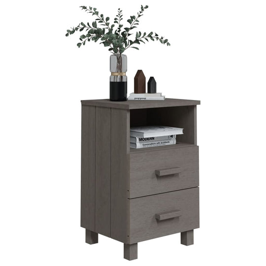 Bedside Cabinets HAMAR 2 pcs Light 40x35x62 cm Solid Wood , Furniture -> Tables -> Bedside Tables , Bedside Tables,Durable,eligant,Furniture -,Home & Garden -,Modern Design,new-305021,Tables -,Wooden Furniture