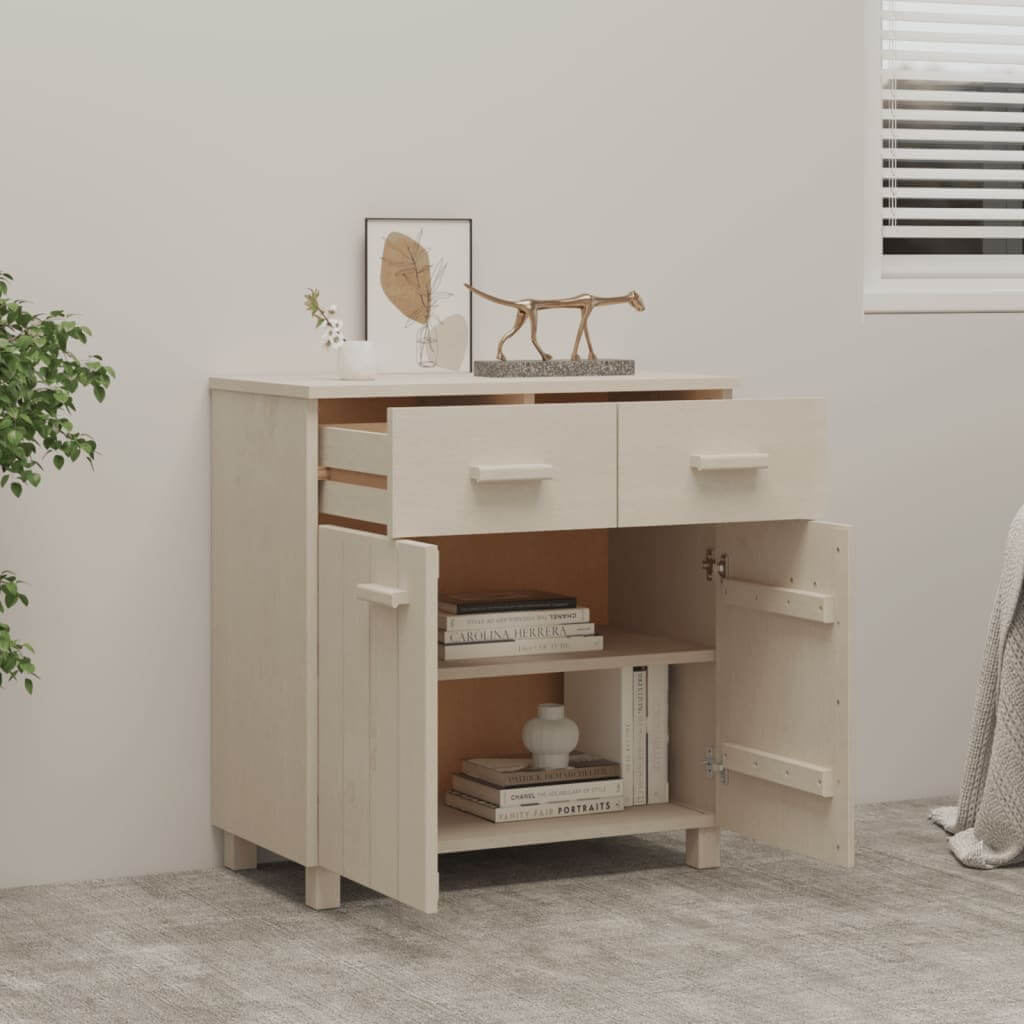 Sideboard HAMAR Honey  79x40x80 cm Solid Wood Pine