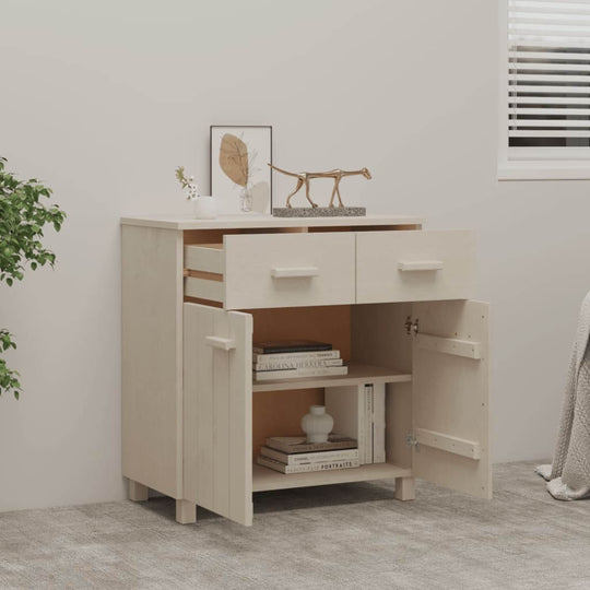 Sideboard HAMAR Honey  79x40x80 cm Solid Wood Pine