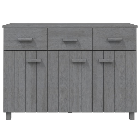 Sideboard HAMAR Dark  113x40x80 cm Solid Wood Pine
