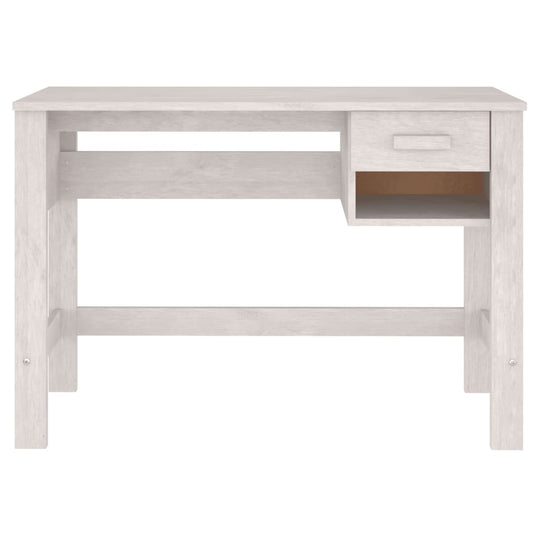 Desk HAMAR  110x40x75 cm Solid Wood Pine