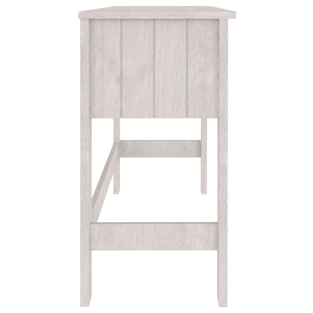 Desk HAMAR  110x40x75 cm Solid Wood Pine