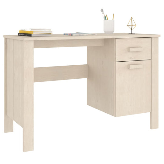 Desk HAMAR Honey  113x50x75 cm Solid Wood Pine