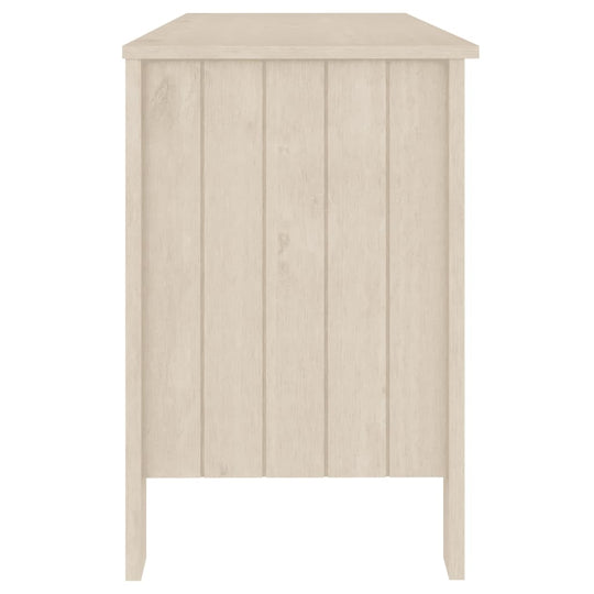 Desk HAMAR Honey  113x50x75 cm Solid Wood Pine