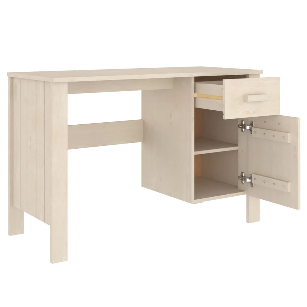 Desk HAMAR Honey  113x50x75 cm Solid Wood Pine