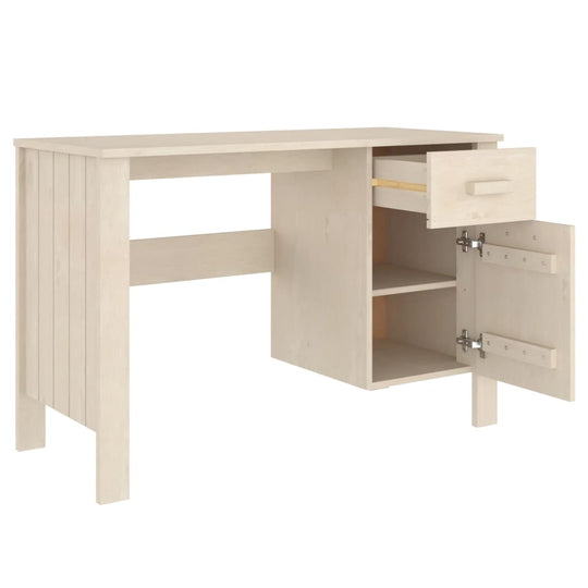 Desk HAMAR Honey  113x50x75 cm Solid Wood Pine