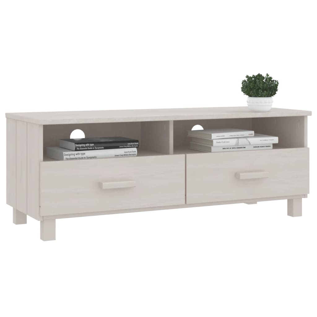 TV Cabinet HAMAR  106x40x40 cm Solid Wood Pine
