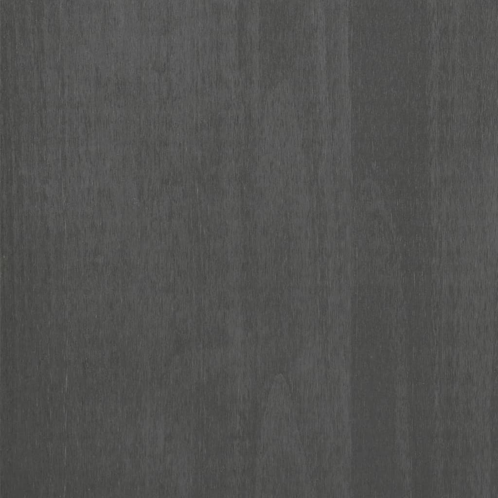 TV Cabinet HAMAR Dark  158x40x40 cm Solid Wood Pine
