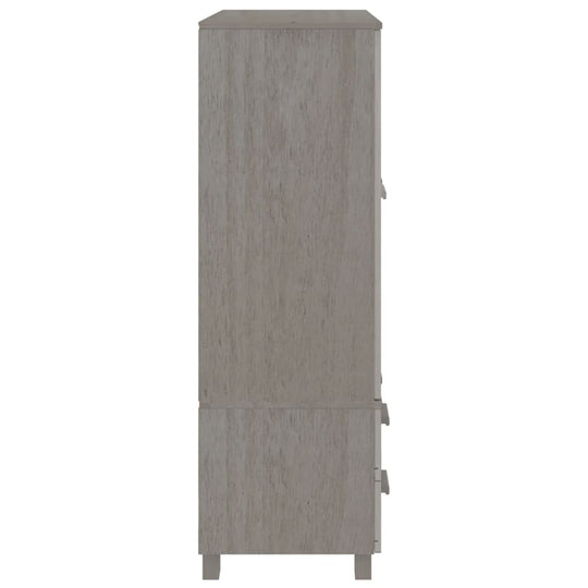 Wardrobe HAMAR Light  99x45x137 cm Solid Wood Pine