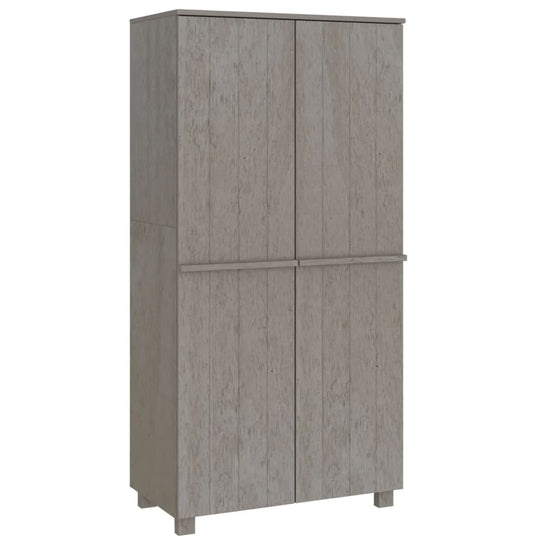 Wardrobe HAMAR Light  89x50x180 cm Solid Wood Pine