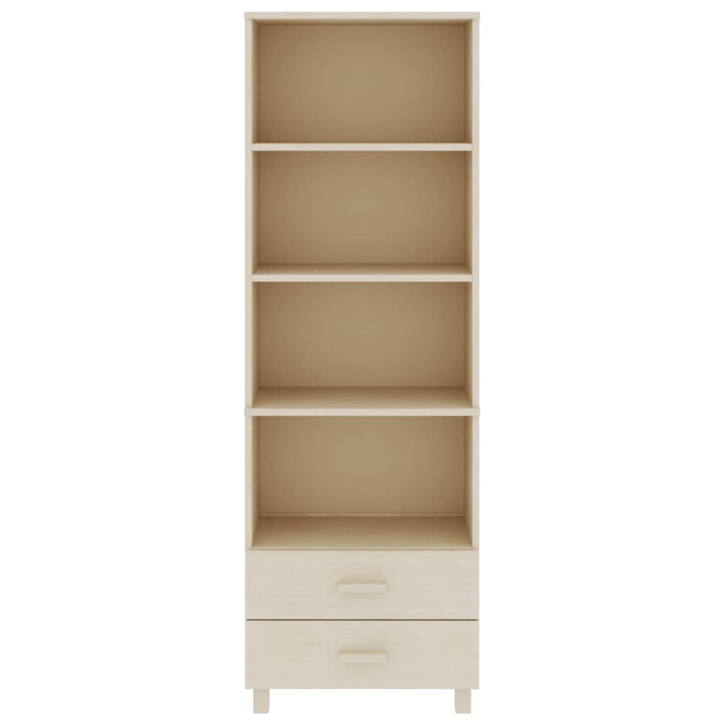 Highboard HAMAR Honey  60x35x180 cm Solid Wood Pine
