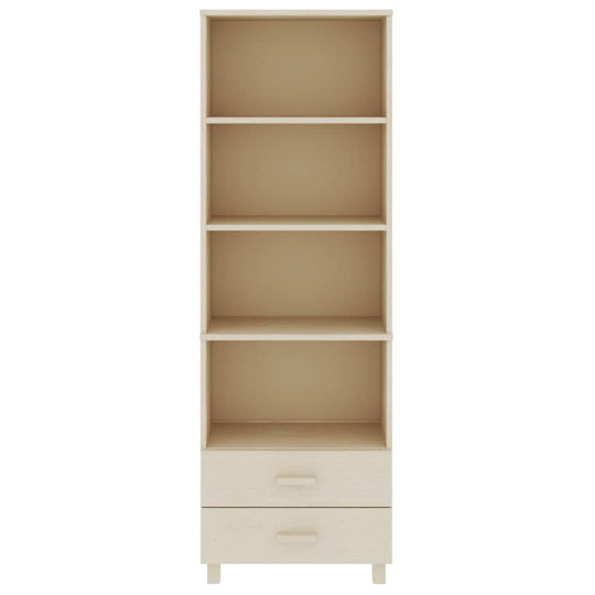 Highboard HAMAR Honey  60x35x180 cm Solid Wood Pine