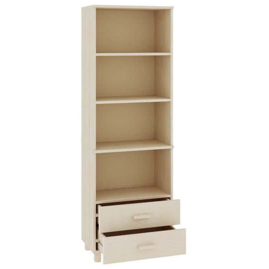 Highboard HAMAR Honey  60x35x180 cm Solid Wood Pine