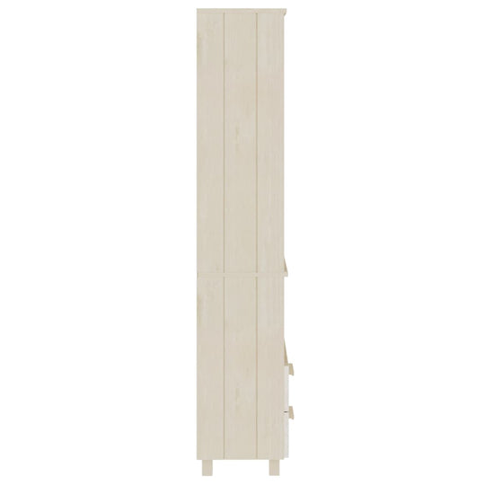 Highboard HAMAR Honey  60x35x180 cm Solid Wood Pine
