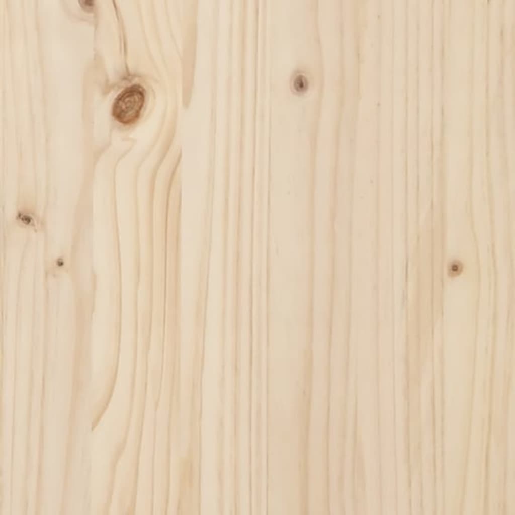 Close-up of solid pine wood texture showcasing natural grain and knots, ideal for furniture construction.