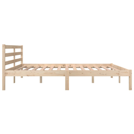 Bed Frame Solid Wood Pine 180x200 cm Super King Size , Furniture -> Beds & Accessories -> Beds & Bed Frames , Beds & Accessories -,Beds & Bed Frames,Furniture -,new-305021