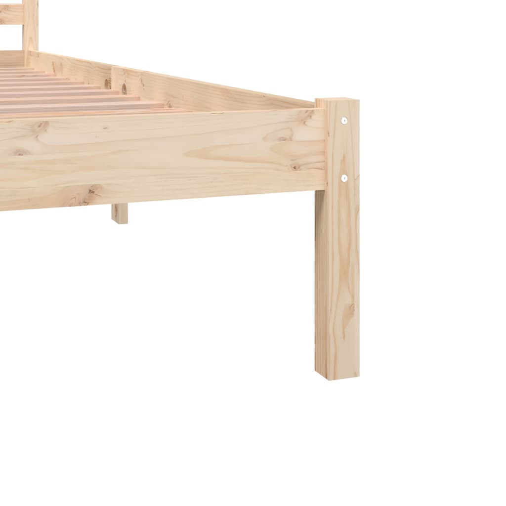 Bed Frame Solid Wood Pine 180x200 cm Super King Size , Furniture -> Beds & Accessories -> Beds & Bed Frames , Beds & Accessories -,Beds & Bed Frames,Furniture -,new-305021