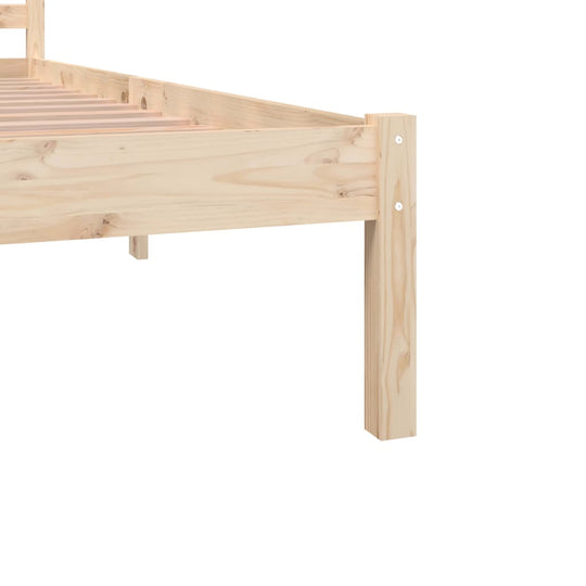 Bed Frame Solid Wood Pine 180x200 cm Super King Size , Furniture -> Beds & Accessories -> Beds & Bed Frames , Beds & Accessories -,Beds & Bed Frames,Furniture -,new-305021