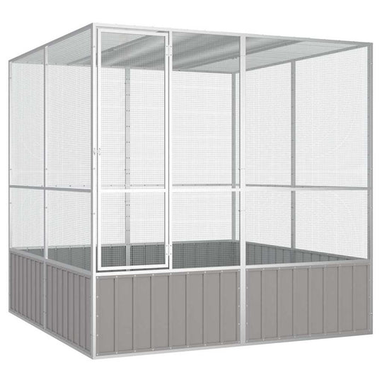 Bird Cage  213.5x217.5x211.5 cm Galvanised Steel