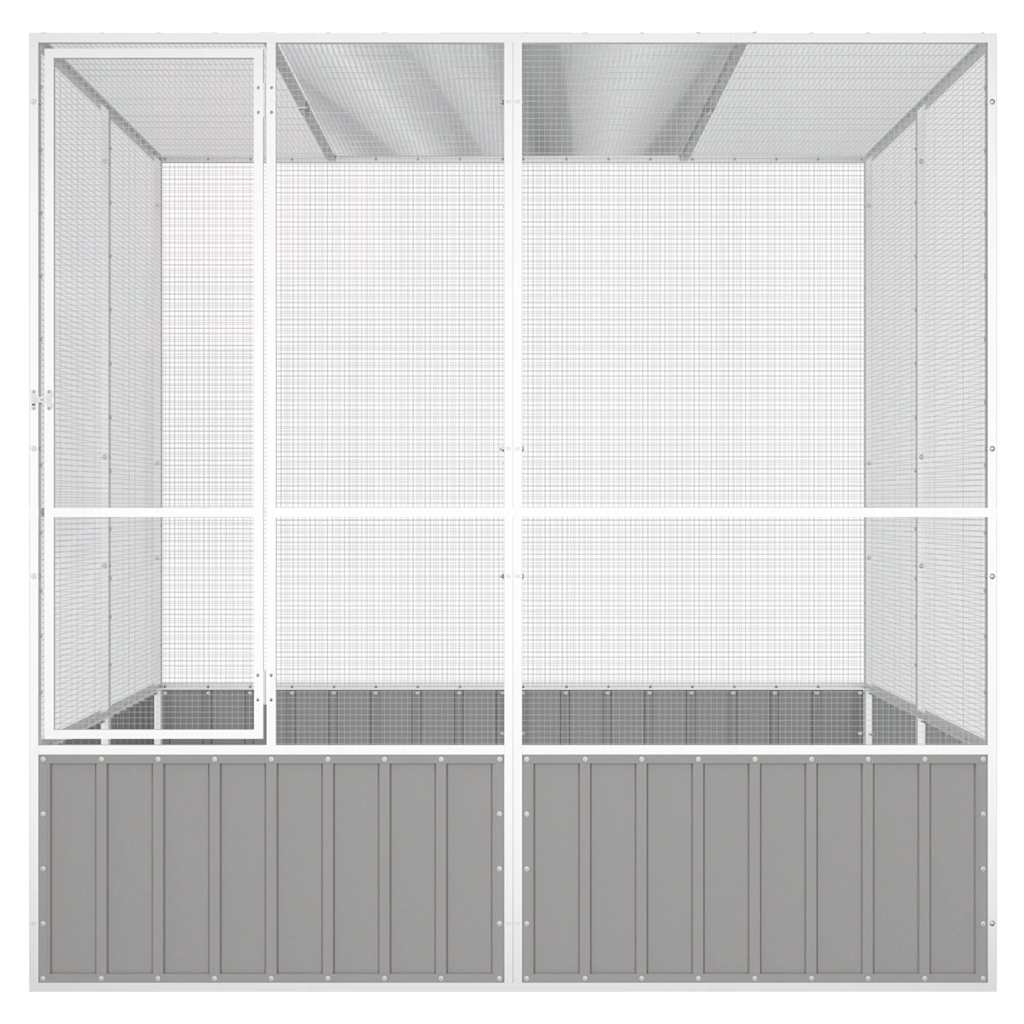 Bird Cage  213.5x217.5x211.5 cm Galvanised Steel