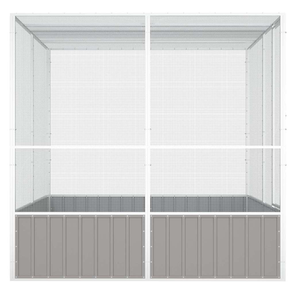 Bird Cage  213.5x217.5x211.5 cm Galvanised Steel