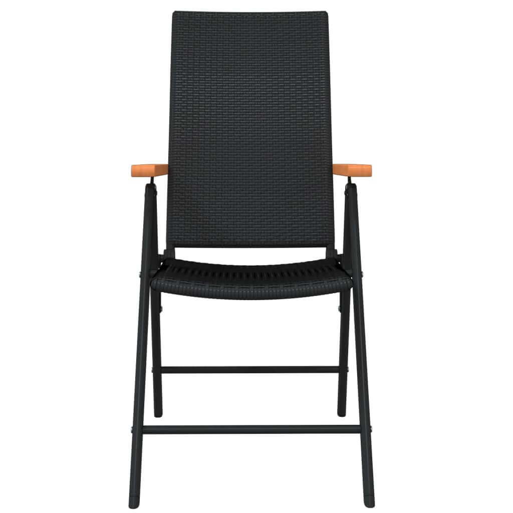 7 Piece Garden Dining Set patio chair with a stylish design and sturdy powder-coated frame.