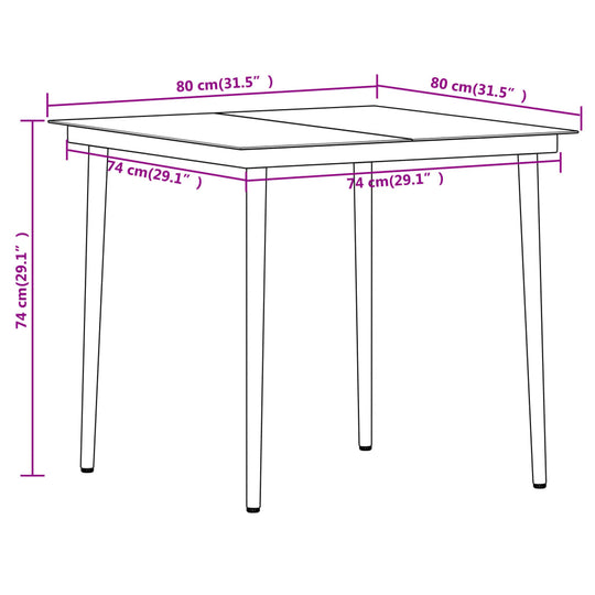 5 Piece Garden Dining Set , Furniture -> Outdoor Furniture -> Outdoor Furniture Sets , black,Chairs -,Decor -,Durable,eligant,Furniture -,Home & Garden -,Home Decor,Modern Design,new-305021,Outdoor Chairs,Outdoor Furniture -,Outdoor Furniture Sets,Outdoor