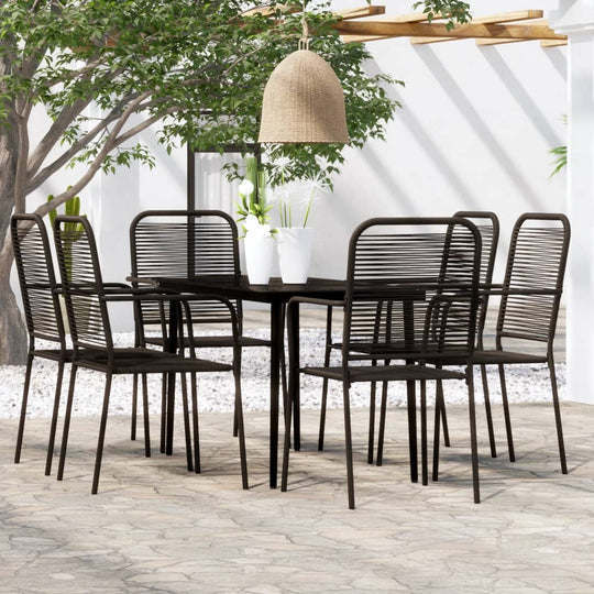 5 Piece Garden Dining Set , Furniture -> Outdoor Furniture -> Outdoor Furniture Sets , black,Chairs -,Decor -,Durable,eligant,Furniture -,Home & Garden -,Home Decor,Modern Design,new-305021,Outdoor Chairs,Outdoor Furniture -,Outdoor Furniture Sets,Outdoor