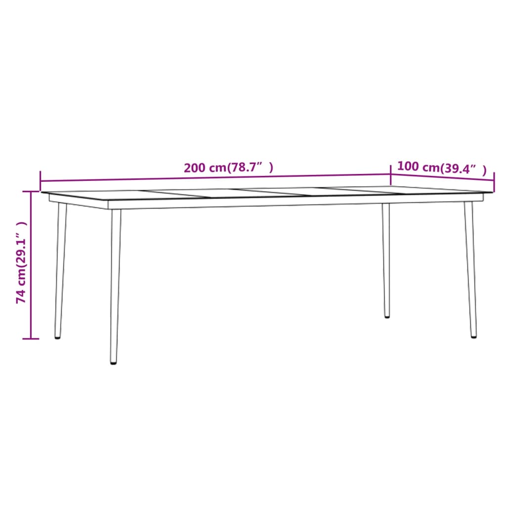 7 Piece Garden Dining Set with Cushions , Furniture -> Outdoor Furniture -> Outdoor Furniture Sets , Chairs -,Durable,eligant,Furniture -,Home & Garden -,Home Decor,Modern Design,new-305021,Outdoor Furniture -,Outdoor Furniture Sets,Outdoor Seating -,Tabl