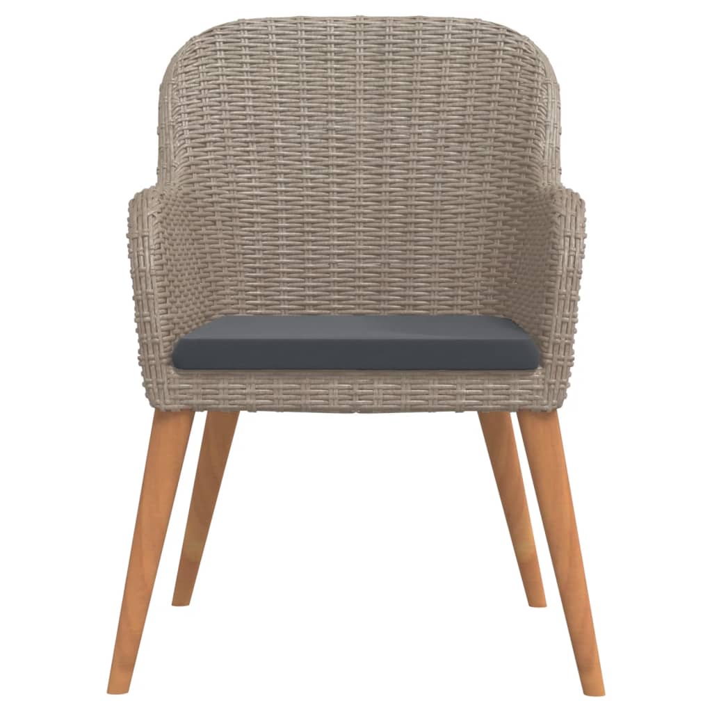 7 Piece Garden Dining Set with Cushions - stylish outdoor chair featuring water-resistant rattan and an ergonomic design.