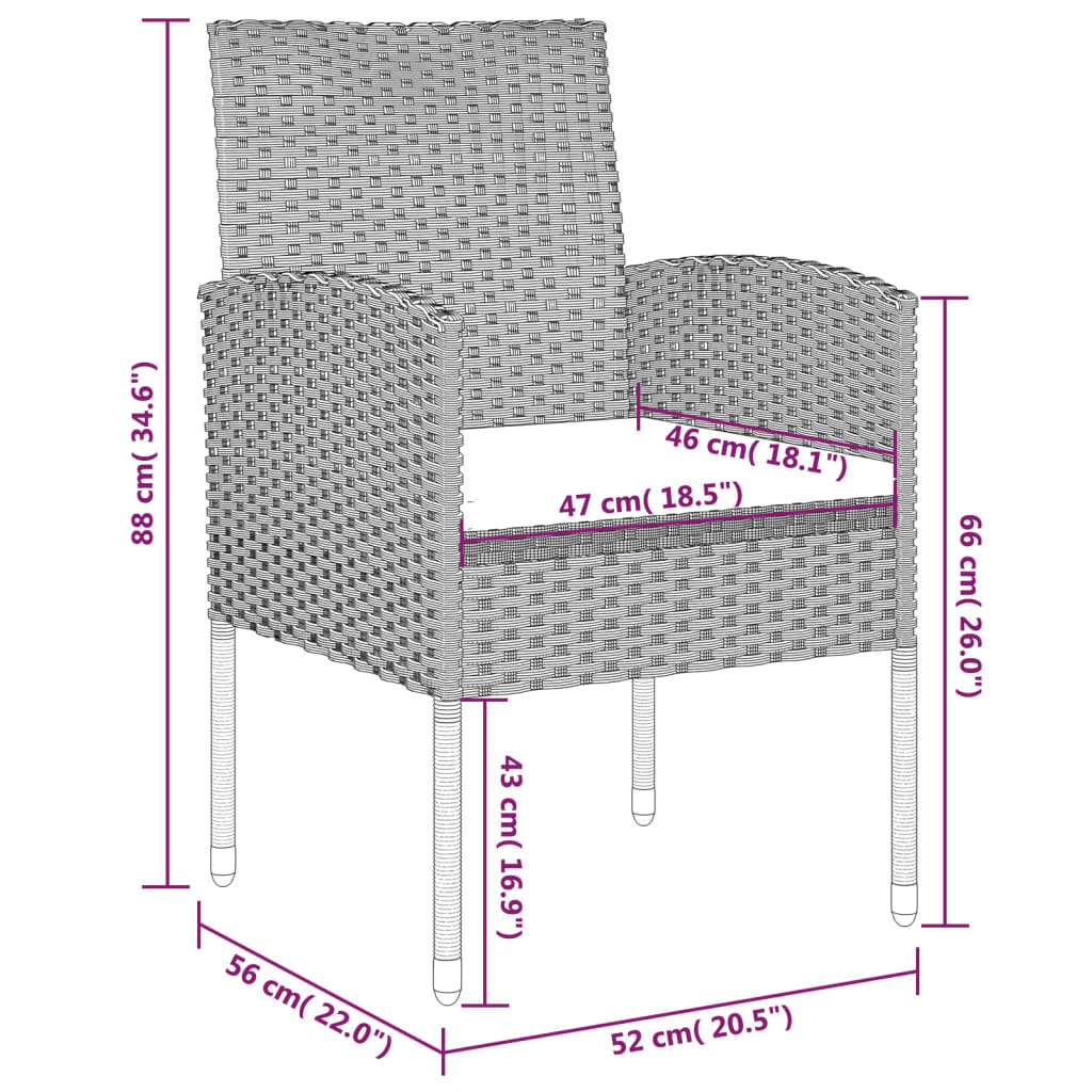 9 Piece Garden Dining Set , Furniture -> Outdoor Furniture -> Outdoor Furniture Sets , Durable,Furniture -,gray,Home & Garden -,Modern Design,new-305021,Outdoor Furniture -,Outdoor Furniture Sets