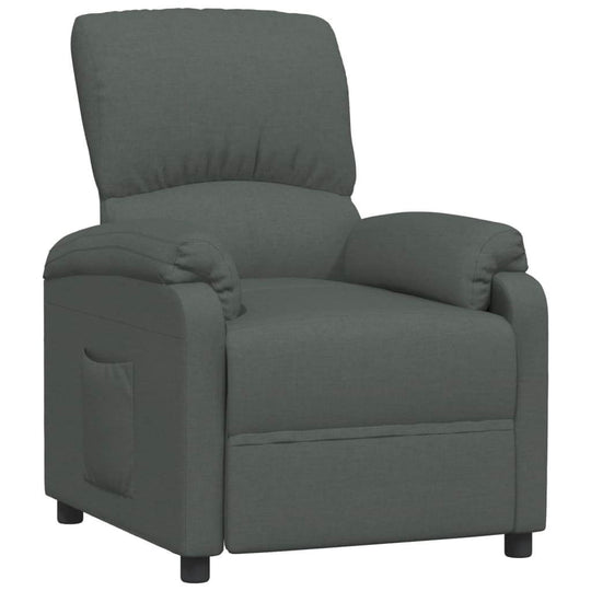 Recliner Chair Dark  Fabric