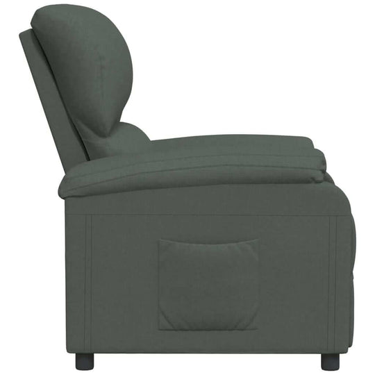 Recliner Chair Dark  Fabric