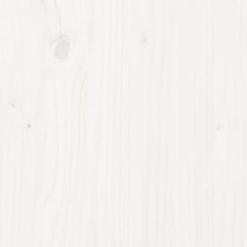 Close-up of white solid pine wood texture with natural knots, ideal for furniture and home decor.