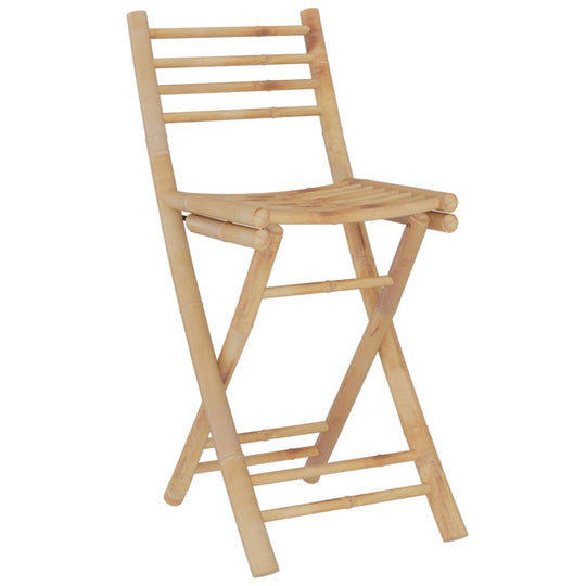 Piece Bar Set Bamboo bar stool made from durable and attractive bamboo, ideal for gardens and patios.